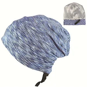 Promotional Cheap Custom Adjustable 100% Cotton Wholesale Mixed Color Slouch Beanie Hat