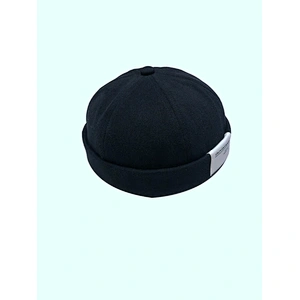 Cheap No Brim Cotton Hat Pure Color Landlord Hats Short Beanie Caps Hip Hop Baseball Brimless Cap