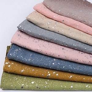 Wholesale women's all-match hot tie-dyeing cotton and linen scarf sunscreen shawl