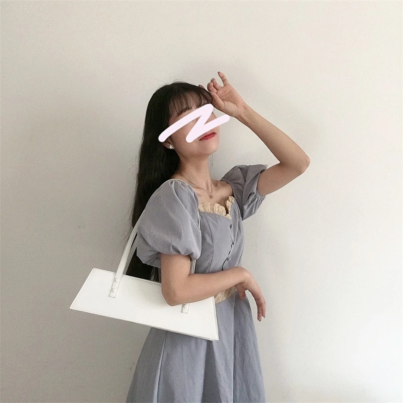 2020 New Trend Designer White Organ Underarm Bag Retro Wild Large Capacity One-Shoulder Bag For Female