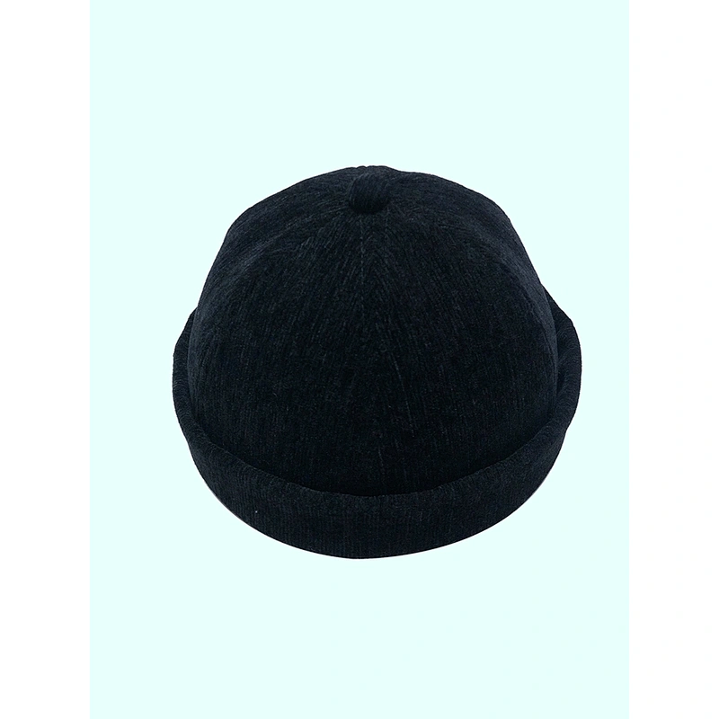 New Designer Custom Fashion Men Unisex Skullcap Sailor Cap Landlord Hat Beanie Rolled Cuff Retro Brimless Hat