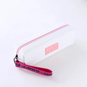 Custom Printing Canvas Student Stationery Bag Ins Female Japanese High School Student Pencil Case