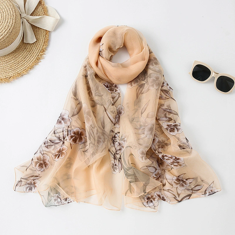 2020 new excellent soft yarn beach towel female scarf sunscreen shading big shawl travel shawl