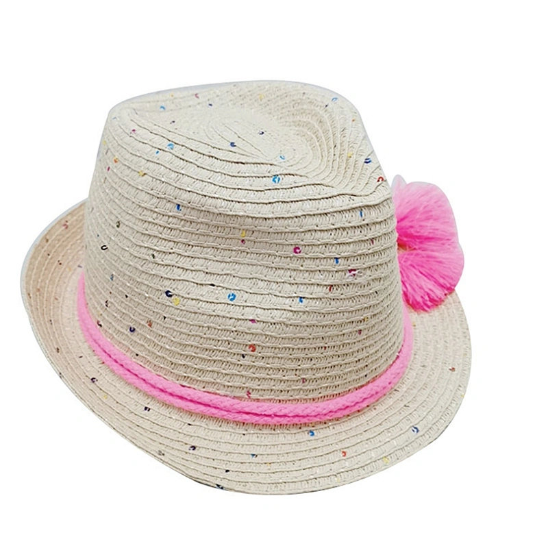 Women Wide Brim Beach Sun Hat Straw Panama Foldable Roll Up Hat Floppy Paper Straw Hat