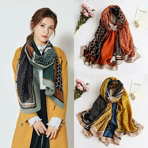 Fashion All-Match Graffiti Printing Women'S Shawl Scarf Can Be Customized