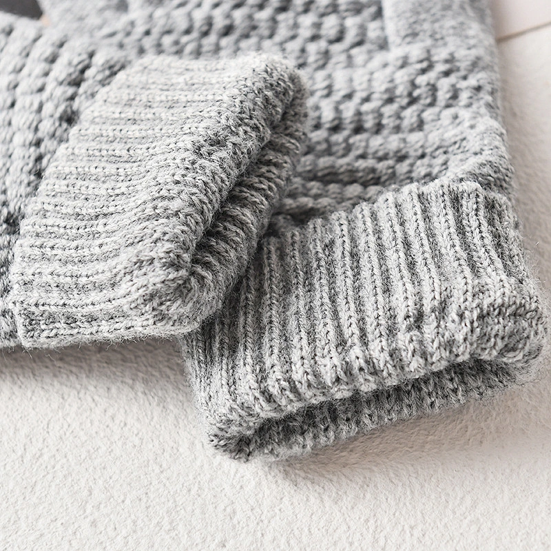 Cheap Plain Color Knitted Warm Gloves Wholesale Winter Men Women Fashion Touch Screen Jacquard Gloves