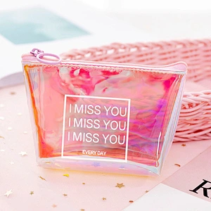 Fashion creative laser coin purse mini colorful girl coin purse coin purse