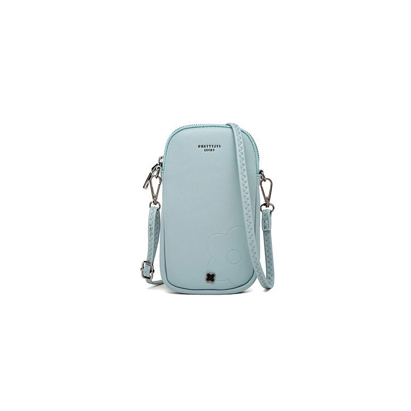 2020 new fashion messenger bag female multifunctional student simple one-shoulder mini zipper phone bag