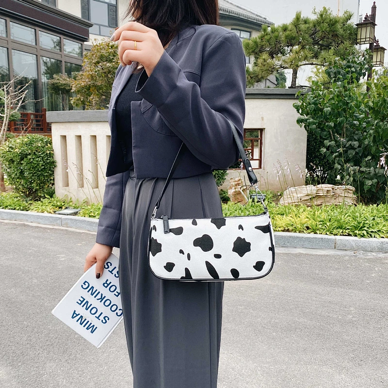 Personality Custom 2021 French Style Bags Ladies Handbag Zebra Print Baguette Bag Women Shoulder Bags