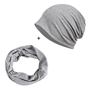 Solid Color Hat Brand Autumn Winter Dual-Use Design Hats For Ladies Thin Beanies Women Scarf Face Mask