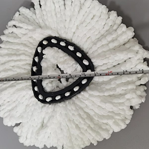 Around 140g mop head,around 37cm, each pcs in polybag with label packing