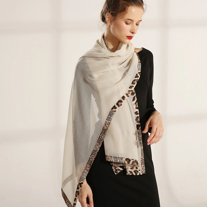 2020 summer and autumn fashion wild monochrome chiffon beach scarves wholesale wild simple sunshade dust scarf