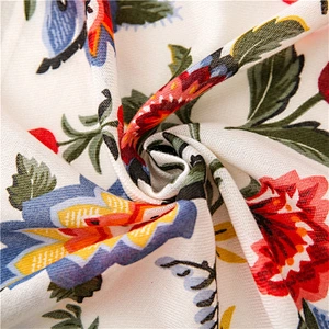 Summer travel sunscreen shawl temperament wild color flowers printed polyester scarf female