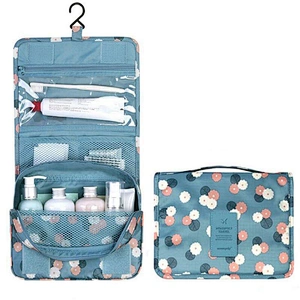 Wholesale Multifunctional Foldable Travel Wash Bag Travel Hanging Bag Travel Cosmetic Bag For Women