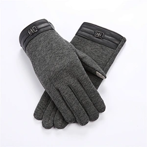 Windproof Outdoor Cycling Sports Gloves For Men Thick Warm Mittens Touch Screen Gloves Winter