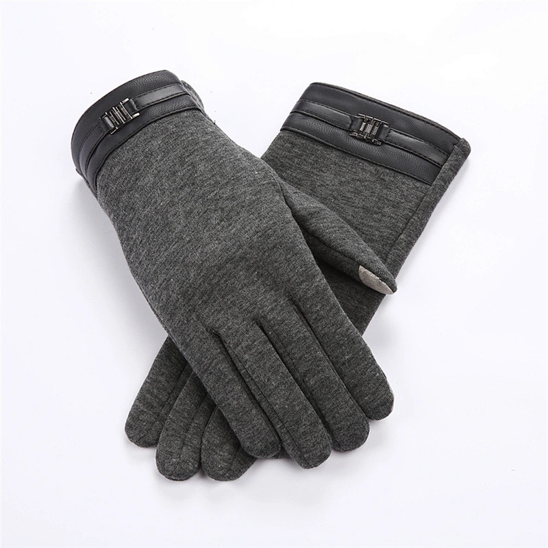 Windproof Outdoor Cycling Sports Gloves For Men Thick Warm Mittens Touch Screen Gloves Winter