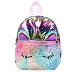 New hot sale sequins children backpack cute cartoon doll sequins small school bag kindergarten cartoon small backpack