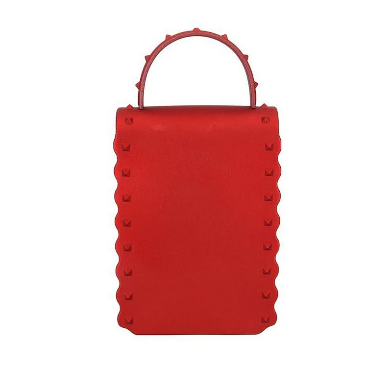 New Cute Mobile Phone Purses Cases Small Crossbody Women Jelly Handbags Tote PVC Luxury Bags Jelly Mini Crossbody Bag