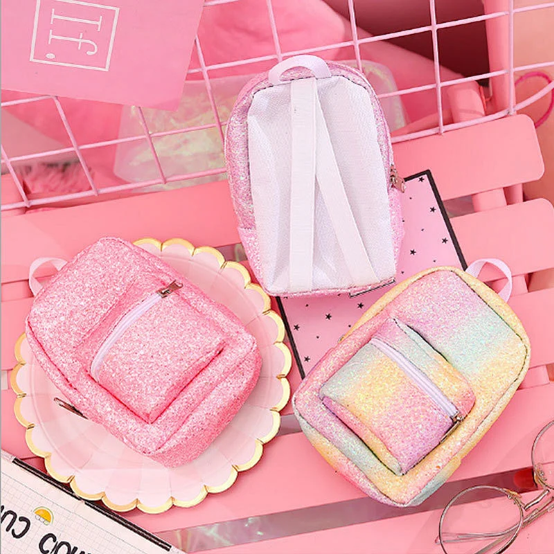 Factory wholesale glitter small wallet female simple cute sports key mobile phone wrist arm bag arm coin storage coin purse