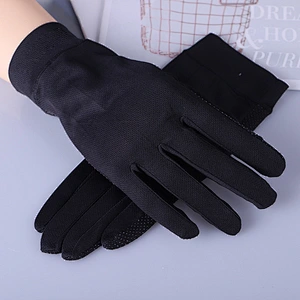 Outdoor Men touch screen gloves Anti-skid breathable UV protection and sun protection gloves