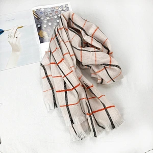 2020 Winter New Scarf Korean Version Thickening Student British Couple Scarves Wholesale