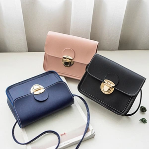 Fashion Newest Design Women Crossbody Bag Shoulder Pu Leather Messenger Bag Lady Handbag