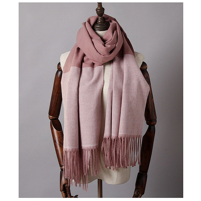 2020 Wholesale Autumn Winter New Cashmere Scarf Woman Scarf All-Match Air Conditioning Shawl With Tassel