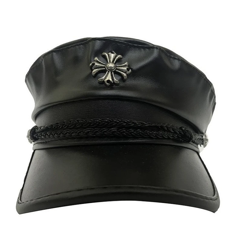 custom China factory high quality OEM faux leather 3D embroidery snapback hat
