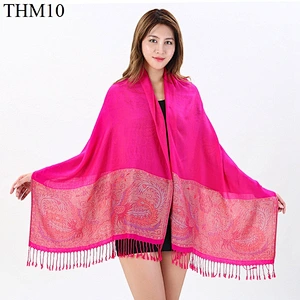 2020 Ethnic Style Retro Scarf, 70*200CM Jacquard Cotton Multi-Purpose Warm Scarf