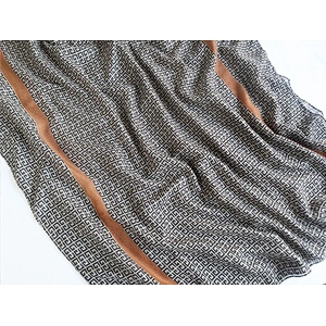 Spring 2020 New Style Geometric Pattern Fashion Messy Linen Long Scarf Cotton And Linen Shawl Scarf For Women