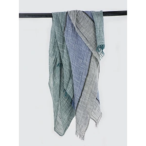 New Korean Style Autumn Winter Art Style Stitching Cotton And Linen Scarf Wholesale