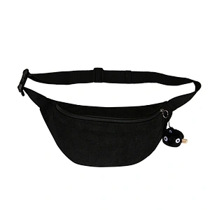 Japanese Harajuku personality funny corduroy messenger bag female cute ugly girl soft sister breast bag female