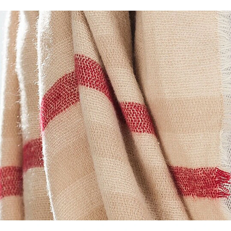 2020 Winter New Retro British Striped Ladies Scarf Long Thick Warm Shawl Scarf Wholesale