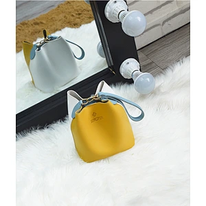 Embroidery pattern pu leather women tote bags stylish messenger bags