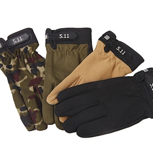 Autumn Winter Men'S Tactical Full-Finger Sports Gloves Military Fitness Non-Slip Outdoor Cycling Gloves