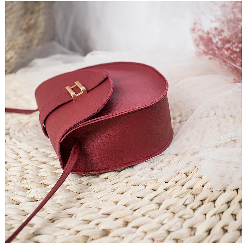 2020 new style arch bridge semicircle retro mini cross pu shell bag with long chain ladies trendy sling bag shoulder bag