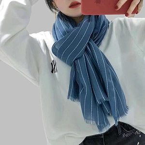 Scarf 2020 European Linen Fringed Ethnic Scarf Women Thick Warm Scarf In Winter