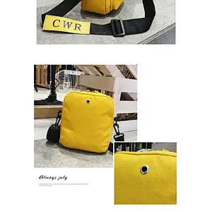 Personalized Fashion Children Canvas Messenger Bag Trendy Children'S Shoulder Messenger Bag Can Be Customized