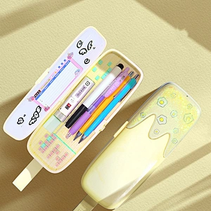 Quicksand DIY Assembled Stationery Box Primary School Girl Cute Multifunctional Large Capacity Pencil Case