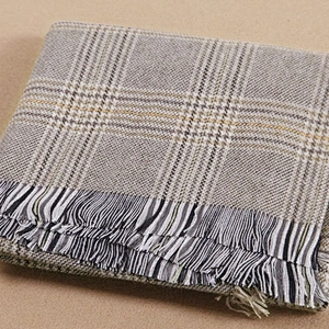 2020 Autumn And Winter New Plaid Scarves Warm Thickened Shawl Tassel Cashmere Scarf