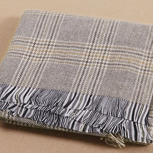 2020 Autumn And Winter New Plaid Scarves Warm Thickened Shawl Tassel Cashmere Scarf
