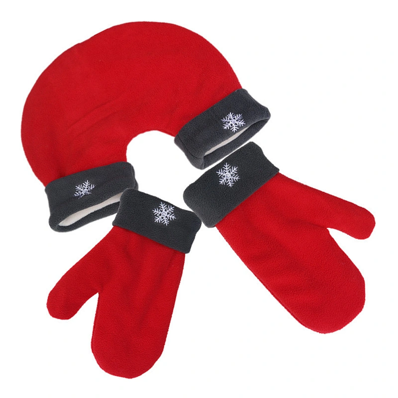 Creative Romantic Boy Girl Sweet Hand In Hand Gloves Thicken Double Gloves Christmas Couple Gift Gloves