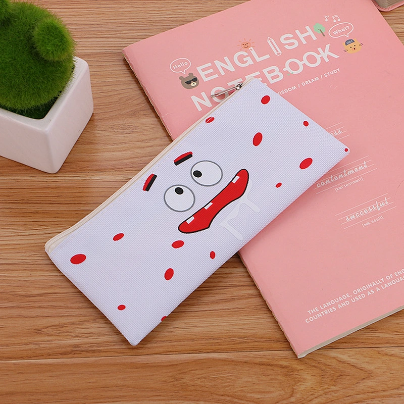 Wholesale Big Capacity Canvas Cheap Promotional Oxford Student Pencil Case
