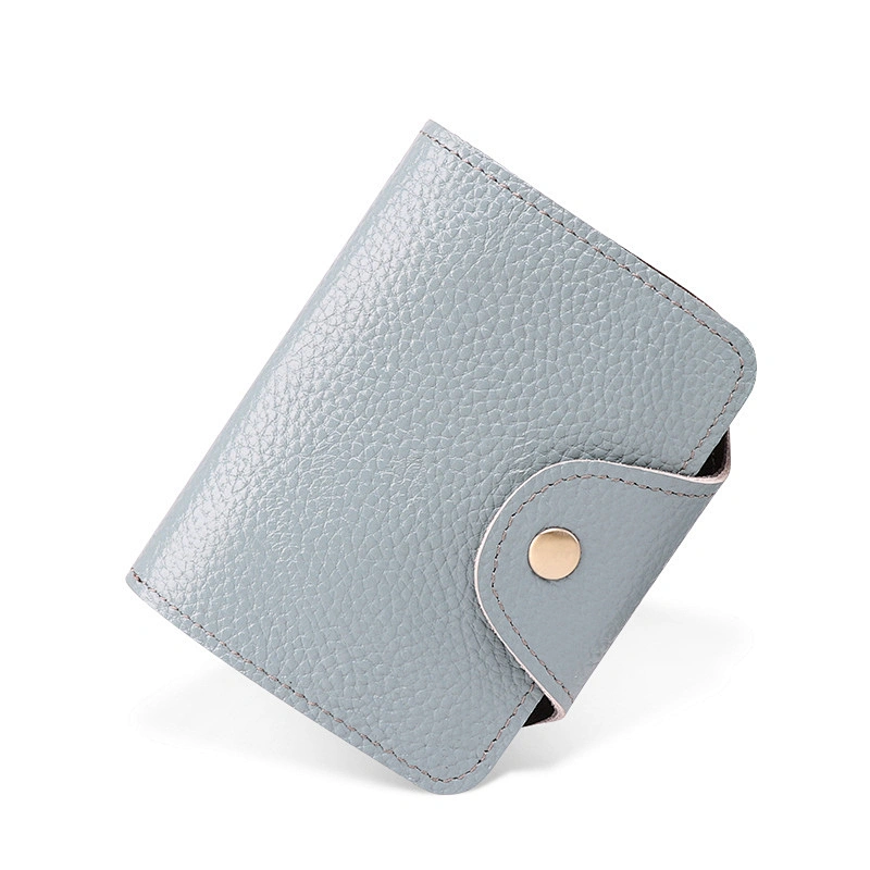 Custom Cheap Gift Rfid Blocking Pu Leather Credit Card Or Id Card Holder