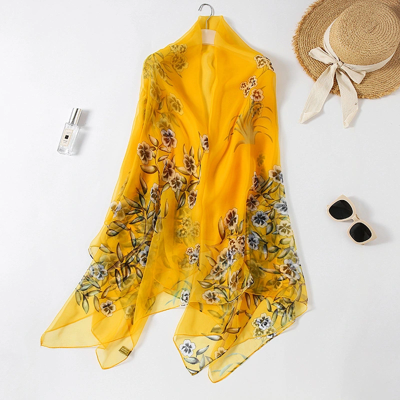 2020 new excellent soft yarn beach towel female scarf sunscreen shading big shawl travel shawl