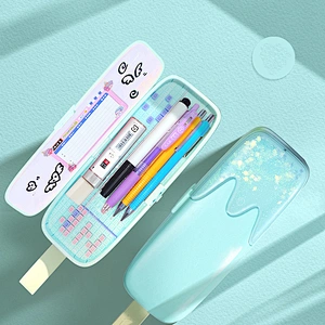 Quicksand DIY Assembled Stationery Box Primary School Girl Cute Multifunctional Large Capacity Pencil Case