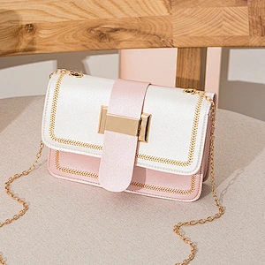 2020 Spring Summer New Korean Fashion Wild Embroidery Small Square Bag Ladies Shoulder Crossbody Bag