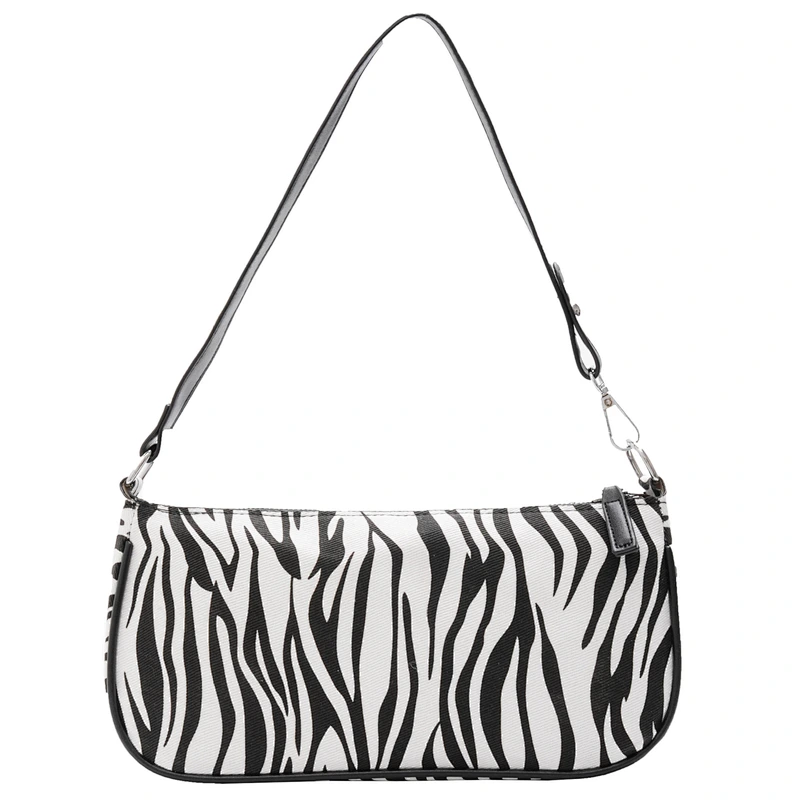 Personality Custom 2021 French Style Bags Ladies Handbag Zebra Print Baguette Bag Women Shoulder Bags
