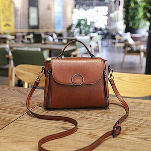 2020 Small Wholesale Fashion Women Shoulder Bags Elegant Pu Leather Lady Vintage Leather Retro Handbag