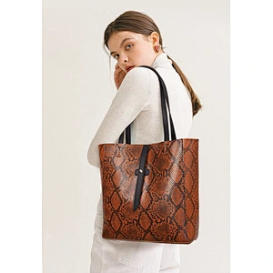 Factory Wholesale Custom Women Handbag Fashion Lady Shoulder Bag Winter Leather Tote Handbag